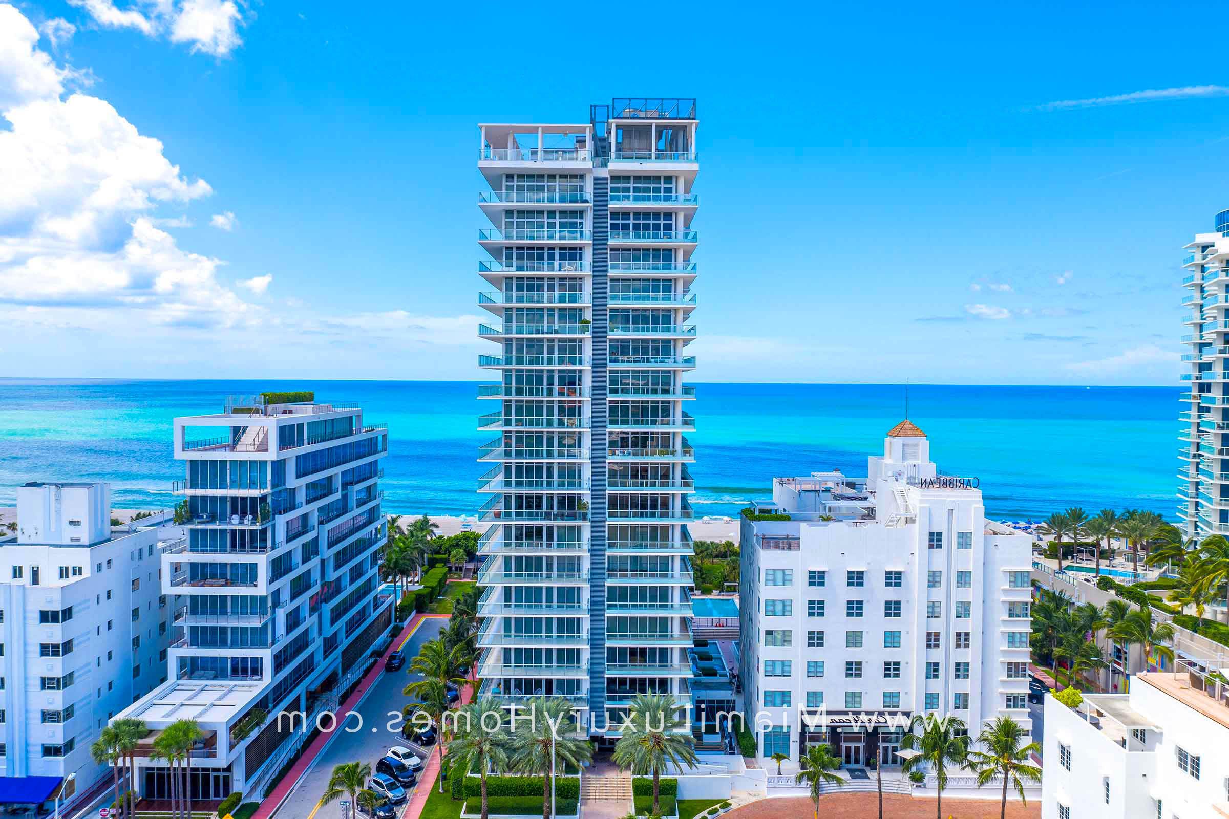 迈阿密海滩的加勒比公寓